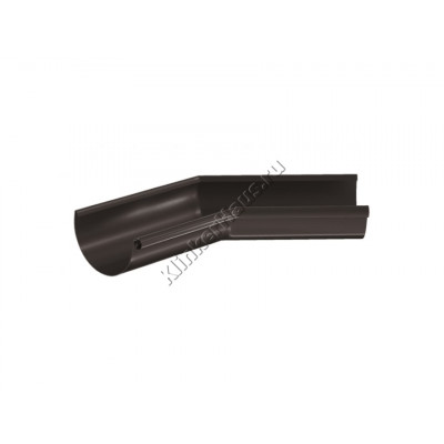Угол 135 гр внутренний Aquasystem D125 мм, GreenCoat Pural BT, RR 32 (коричневый) цена в Москве