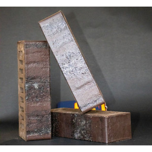 Облицовочный кирпич RECKE BRICKEREI (Россия) Krator 5-64-00-2-12 0.7NF, 250x85x65 мм