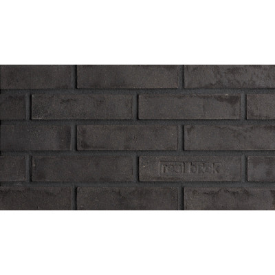 Минеральная плитка ручной формовки REAL BRICK Графитовый Базовый, 0.5NF 250x65x20 мм цена в Москве