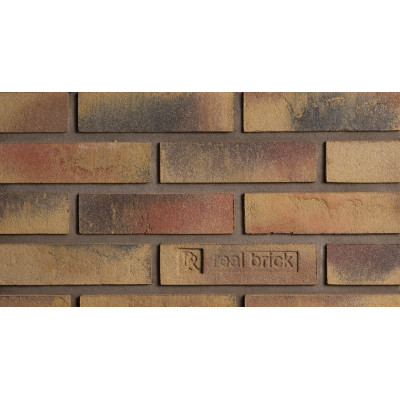 Минеральная плитка ручной формовки REAL BRICK Карамельный Базовый, 0.5NF 250x65x20 мм цена в Москве