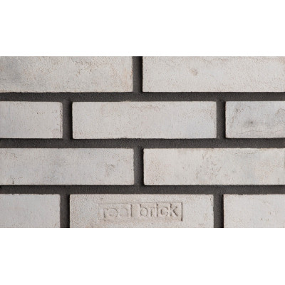 Минеральный кирпич ручной формовки REAL BRICK Беленый дуб Базовый, 0.5NF 250x60x65 мм цена в Москве