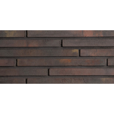Минеральный кирпич ручной формовки REAL BRICK Черный магнезит Classic, 0.5 Ригель 440x50x50 мм цена в Москве