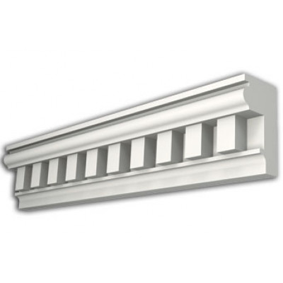 Фасадный карниз из пенополиуретана К-005 цена в Москве